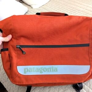 Patagonia Orange Messenger Bag